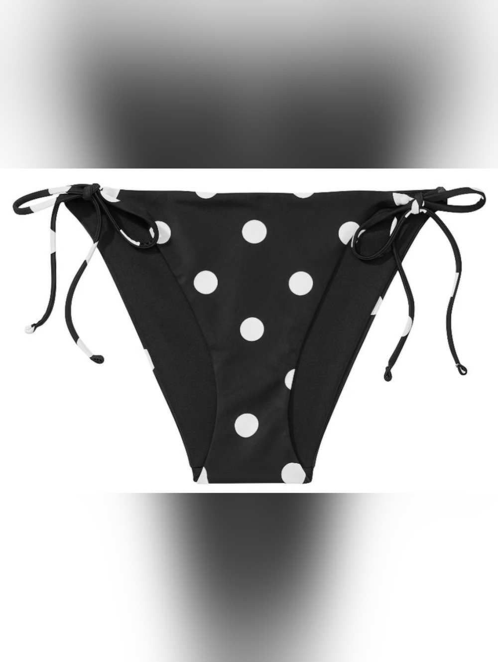 XXL VS Swim Side Tie Cheeky Bikini Bottom Dot